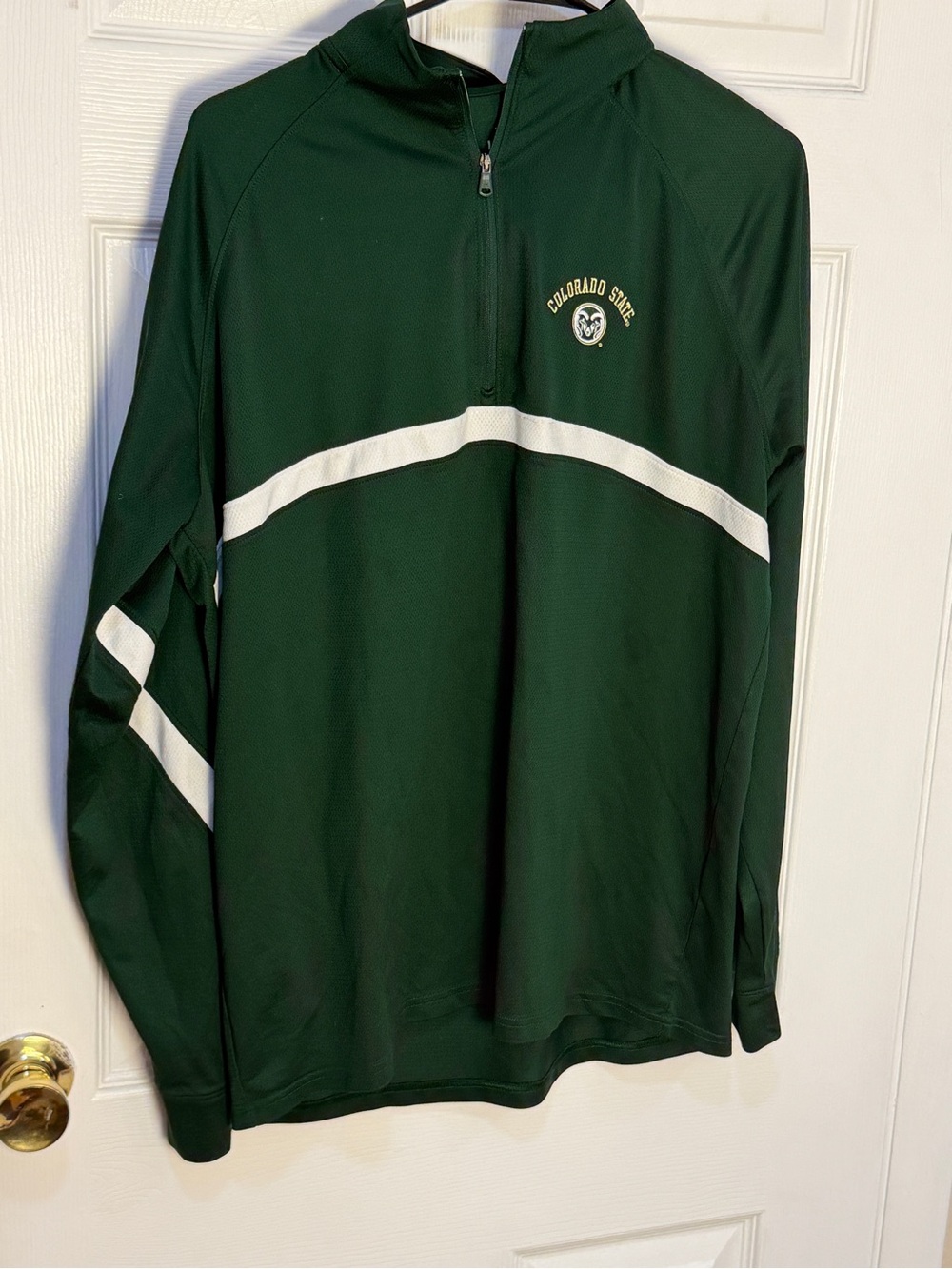 Colorado State Green Under Armour Pullover L